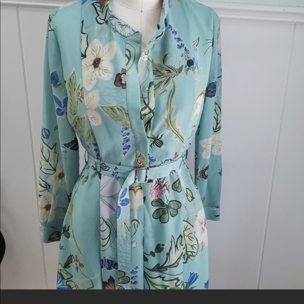Gucci butterfly/flower dress